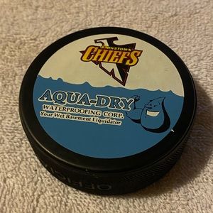 Johnstown Chiefs ECHL Vintage Hockey Puck